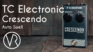 Video thumbnail for Crescendo Auto Swell / TC Electronic / Pedal Demo / VintageandRare.com by VintageandRare