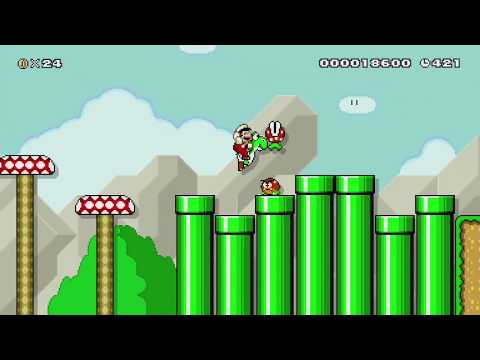 Maker Kingdom Hydro Area by thug life2 - Super Mario Maker - No Commentary 1bp