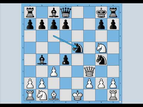 Odlučni i smeli napad uz žrtvu figure ~ MURATOV vs BARANOV ~ Škotski gambit # 1359