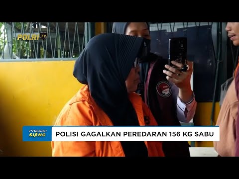 DITTIPIDNARKOBA MABES POLRI AMANKAN 4 ORANG DENGAN 156KG SABU-SABU