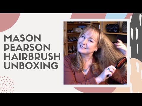 Mason Pearson Brush Unboxing | Boar Bristle Hairbrush