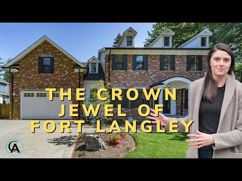 Inside this breathtaking 5 bdr home, the crown jewel of Fort Langley, BC | Home Tour
