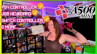 Amiga 500 Mini: I got a PS4 Controller WORKING!