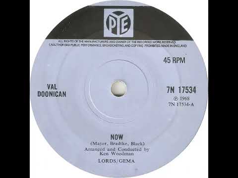 UK New Entry 1968 (128) Val Doonican - Now