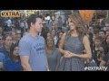 Mark Wahlberg yells at a guy during interview.