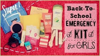 Back To School Emergency Kit For Girls♡