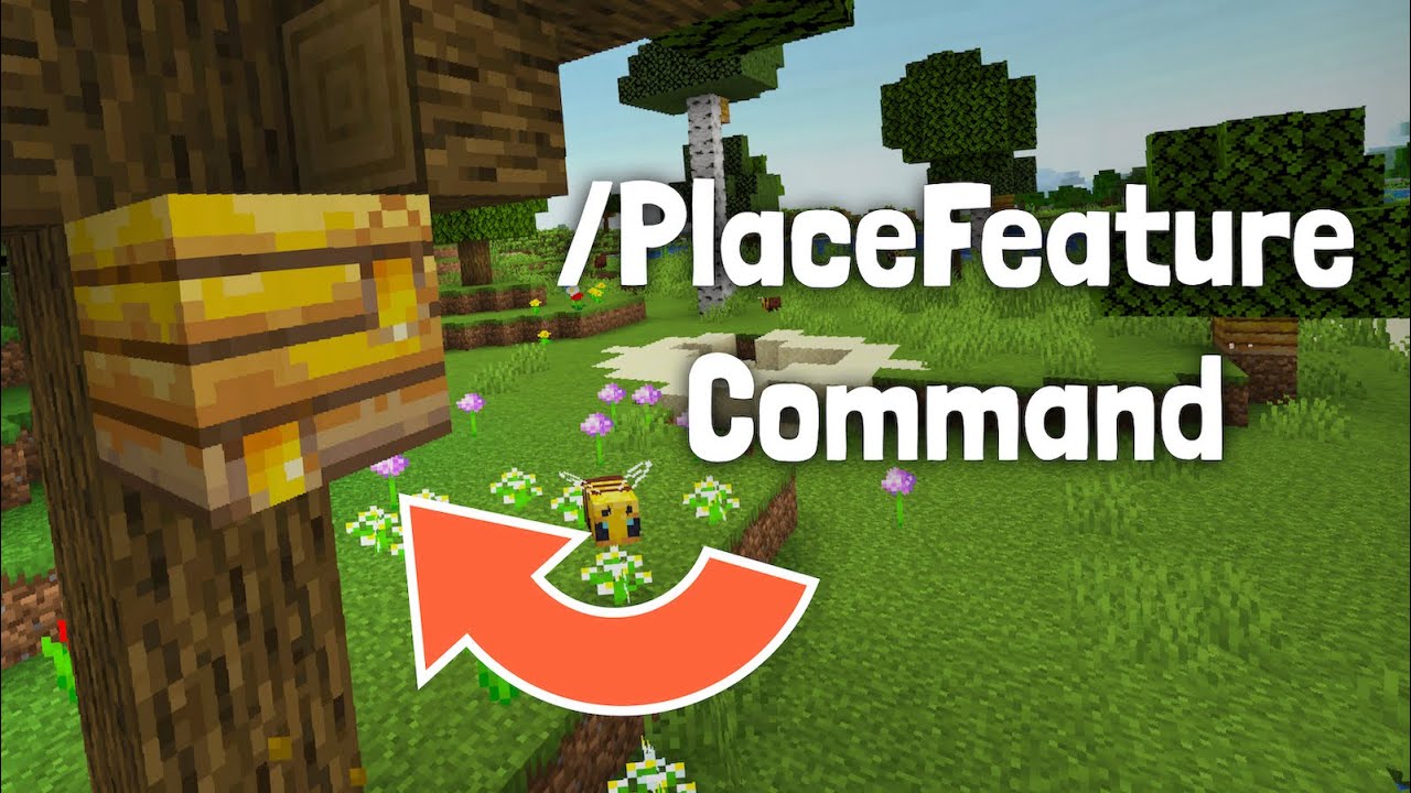 New Place Feature Command Minecraft! New Place Feature Command Minecraft!