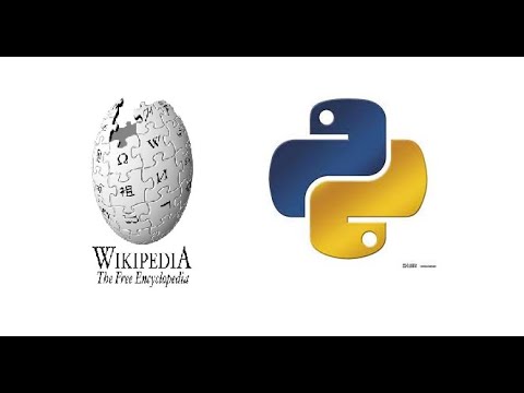 Библиотека wikipedia python