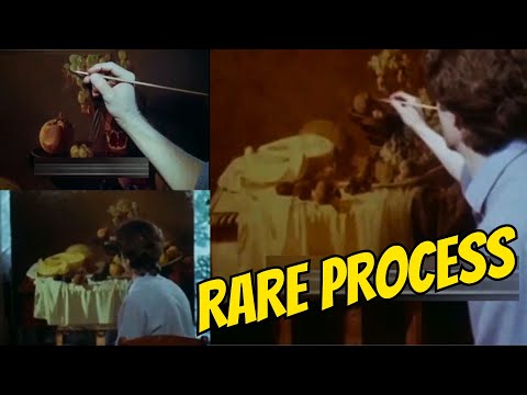 Oil Painting Process of a Russian Master - Flemish Technique Tutorial
