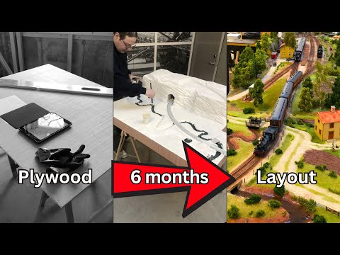 How we built the Heggedal layout - Mega Build Timelapse