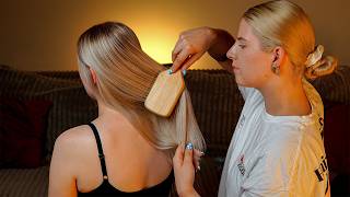 Download lagu ASMR Gentle Hair Brushing & Back Tracing For Deep Sleep 💤 (No Talking) mp3