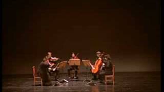 Ferruccio Busoni - Suite for Clarinet and String Quartet III Movement - Davide Bandieri Clarinet