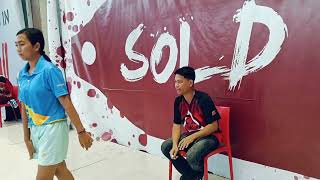 Poral vs Alcantara| First Game: Singles Bracket B