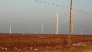 preview picture of video 'DA2W - Snyder Wind Farm - Snyder Tx'