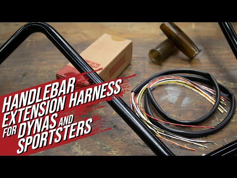DCC Product Spotlight: Handlebar Extension Harness for Harley Davidson Dyna and Sportster Models