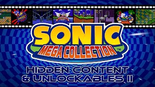 Sonic Mega Collection (GCN) ✪ Hidden Content & Unlockables II - USA & Japanese Versions