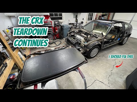 1988 CRX Si Restore Part 12 - Slowly But Surely