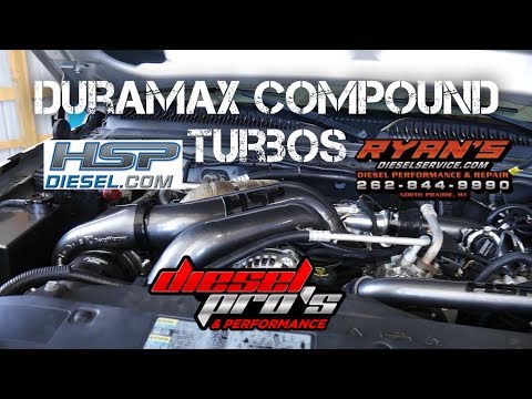 COMPOUND TURBO DURAMAX REVEALED!!