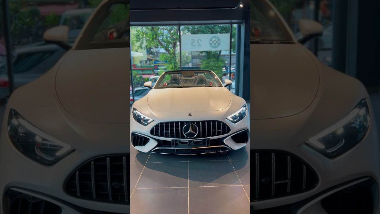The all-new Mercedes-Benz AMG SL 55 Roadster #mercedesbenz #amg #sl55 #youtubeshorts
