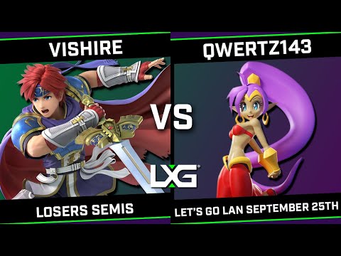 Vishire (Roy) vs qwertz143 (Mii Swordfighter/Kirby) - LXG Let's Go LAN September 25th