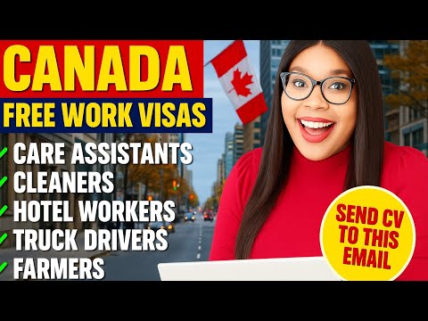 Free Accommodation,  Free Flight,  Free Visa, This Canada 🇨🇦 Employers Are Hiring Overseas Workers