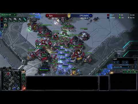 G2 Epic vs Jieshi TvP G2 Moondance DreamHack SC2 2023 Atlanta no commentary