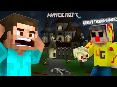 Exploring Haunted Techno Gamerz Castle | Minecraft