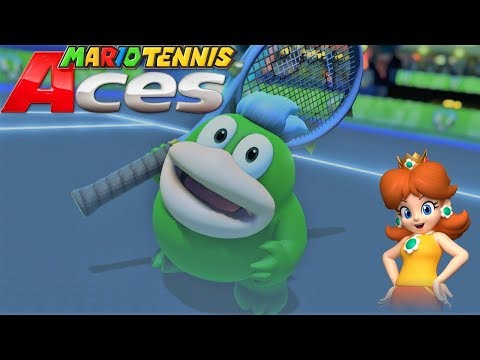 Mario Tennis Aces- SPIKE VS DAISY