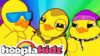 Six Little Ducks That I Once Knew | Nursery Rhyme | HooplaKidz