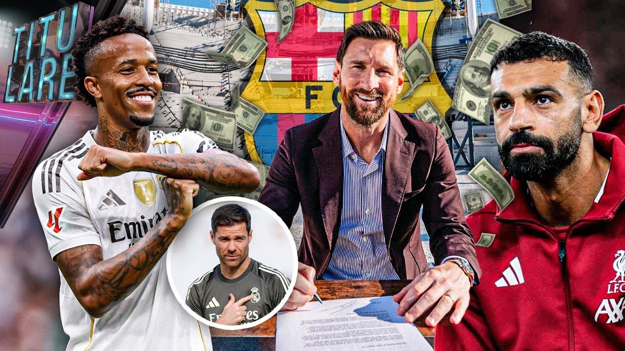 Messi daría millones al Barça | ¿Militao de lateral? | Buscan reemplazo a Salah | CR7 cita con Trump
