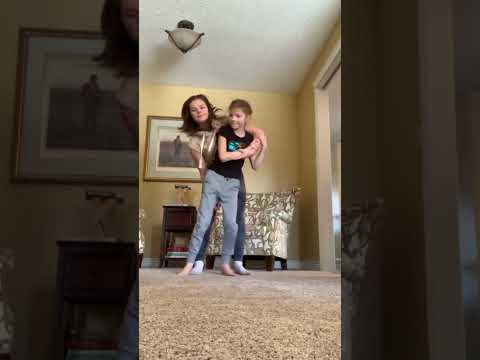 Sisters flip/two person flip #parkour #shorts #funny #fun #funnyvideo
