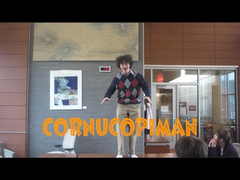Cornucopiman - Thanksgiving Video Sketch