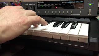 Video thumbnail for Roland EM-101 Sound Plus Synth Hidden Presets Demo by Kemek