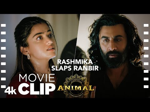 ANIMAL Movie Scene: Rashmika Slaps Ranbir😲 |Breaks Her Heart |Ranbir K,Rashmika,Sandeep V,Bhushan K