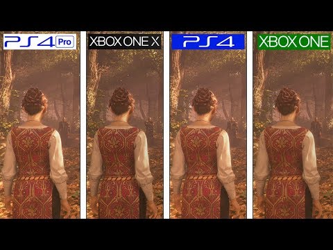 A Plague Tale | PS4 vs ONE vs PS4 Pro vs ONE X | Graphics & FPS Comparison