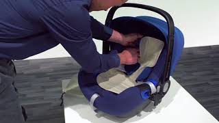 Britax Romer Baby Safe i-size flex base Instalace pláštěnky a chladícího obalu