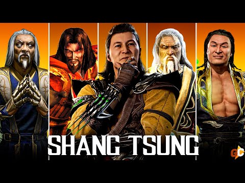 Mortal Kombat SHANG TSUNG Evolution 1992-2023 | 2K 60 FPS