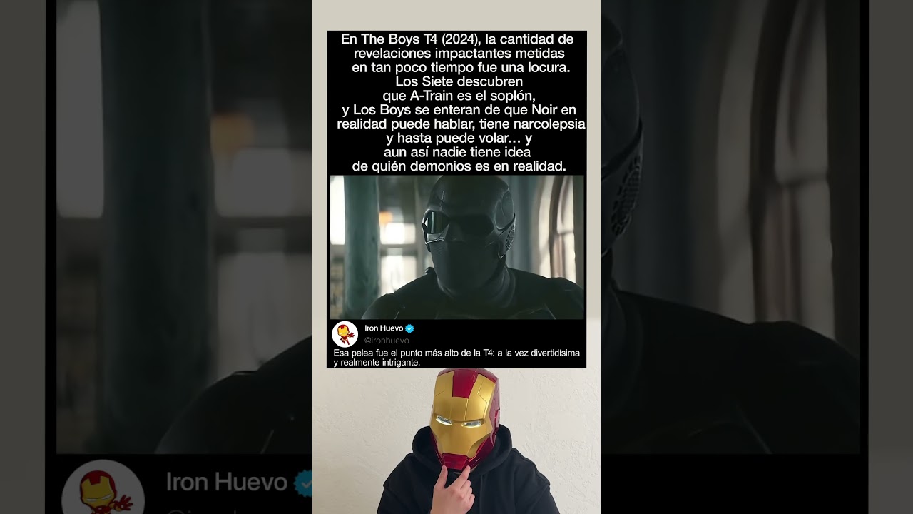 En The Boys T4 (2024), Noir, Butcher, Starlight y Deep recibieron revelaciones impactantes 😂