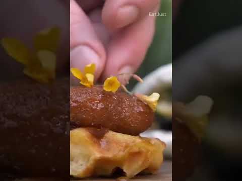 This chicken is grown in a lab