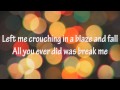 Miley Cyrus - Wrecking ball (lyrics) 