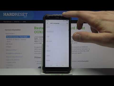 Cómo cambiar el idioma a español en OUKITEL WP5 - configurar el idioma