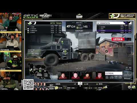 METHODZ SCUMP & FORMAL REACT TO OPTIC VS G2 MINNESOTA