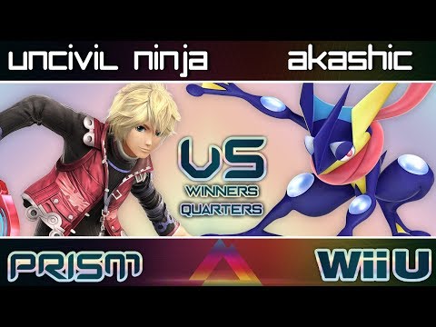 PRISM 136 - Uncivil Ninja (Shulk) vs. Akashic (Greninja) - Winners Quarters - Smash Wii U