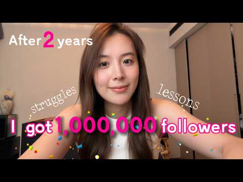 一百萬追蹤者了！我還是很害怕… (1M Followers. And I'm Still Afraid.)