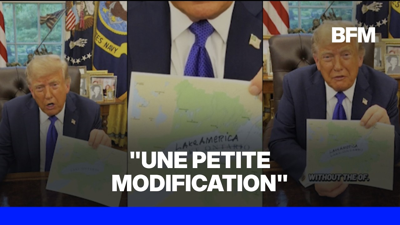 Donald Trump renomme le "lac Ontario" en "lac Amérique"