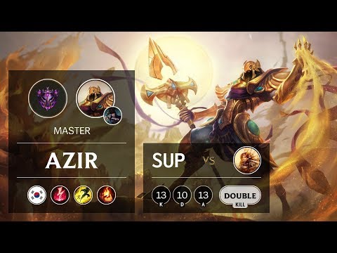 Azir Support vs Leona - KR Master Patch 9.20