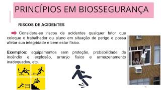 Princípios de Biossegurança