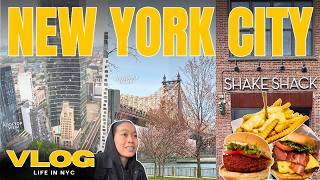 NYC LIFE LATELY 🗽 | Roosevelt Island, Rooftop Studying & Guatemalan Food