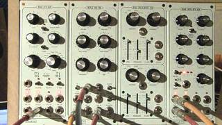 Video thumbnail for 79 Modcan Triple VCO 70B by 7thDanSound