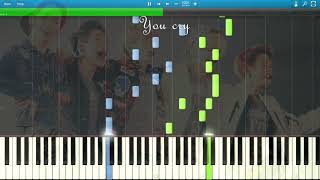 [Synthesia] SHINee (샤이니) - I&#39;m With You (Piano) [K-Pop]